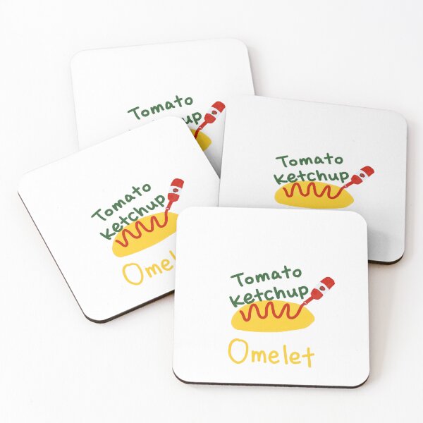 Item preview, omelet and wave of ketchup designed and sold by easeelle.