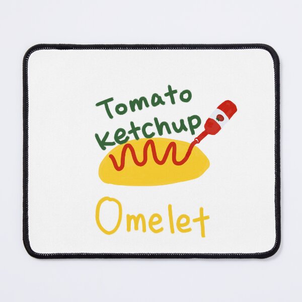 Item preview, omelet and wave of ketchup designed and sold by easeelle.