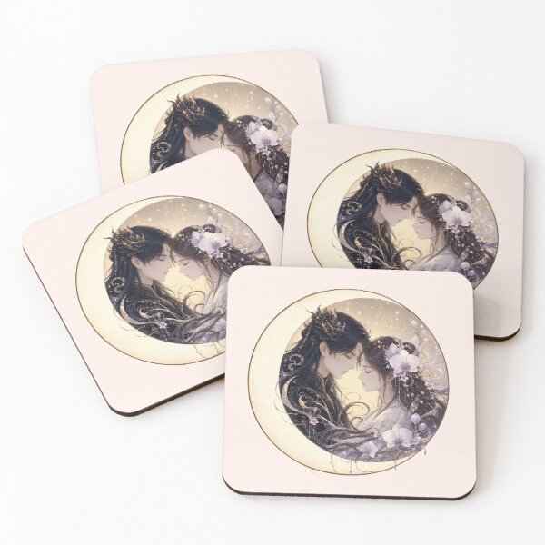 Item preview, Love between Fairy and Devil Chinese Drama - Moon Supreme and Fairy Orchid's Celestial Romance designed and sold by NerdiPop.