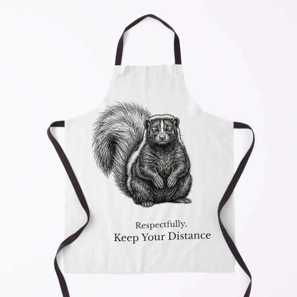 Item preview, SKUNK — Respectfully, Keep Your Distance designed and sold by lazydogonline.