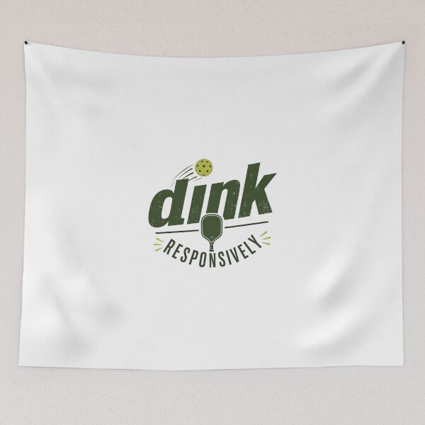 Item preview, Dink Responsively Pickleball Vintage Design designed and sold by Rally Ink Designs.