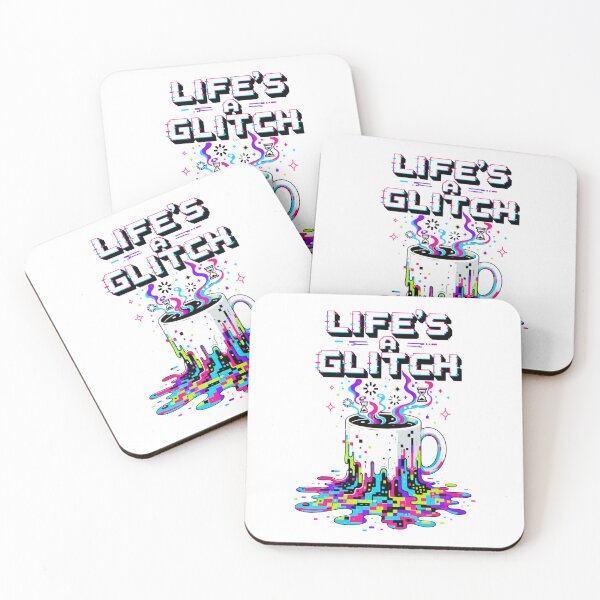 Item preview, Coffee Glitch  designed and sold by OverThunk.