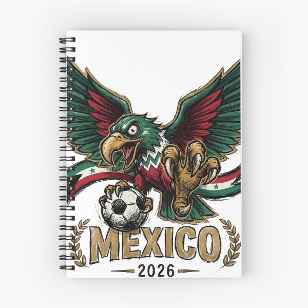 Item preview, Mexico 2026 Football Eagle Mascot - Mexican Soccer Pride designed and sold by Ayiyi Shop.