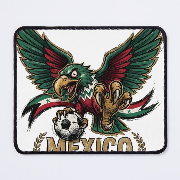 Item preview, Mexico 2026 Football Eagle Mascot - Mexican Soccer Pride designed and sold by Ayiyi Shop.
