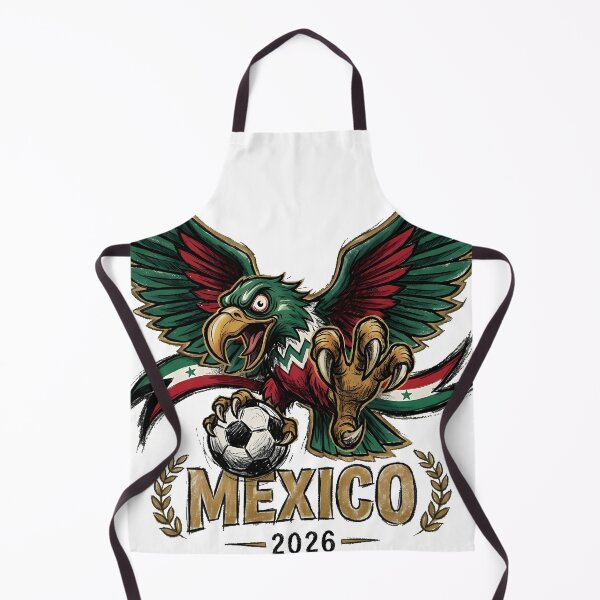 Item preview, Mexico 2026 Football Eagle Mascot - Mexican Soccer Pride designed and sold by Ayiyi Shop.