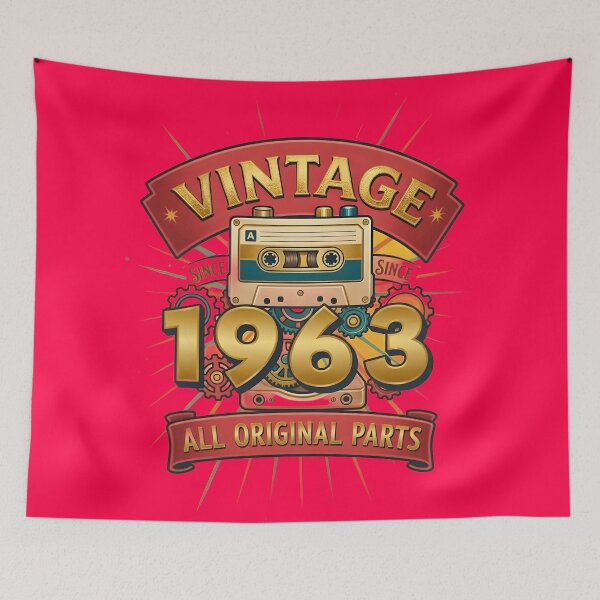 Item preview, Vintage 1963 All Original Parts Retro Cassette Design designed and sold by L&L.