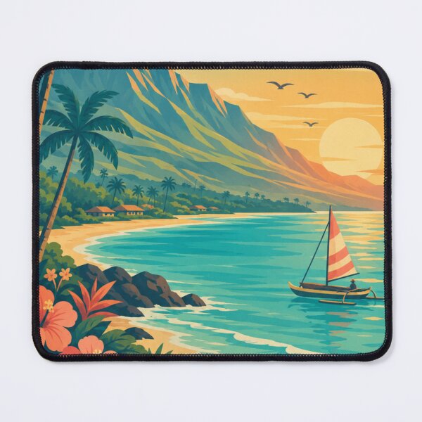 Item preview, Maui Hawaii Travel Print designed and sold by MatthewHeights.