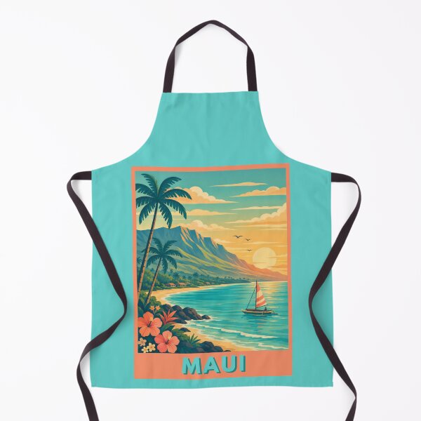 Item preview, Maui Hawaii Travel Print designed and sold by MatthewHeights.