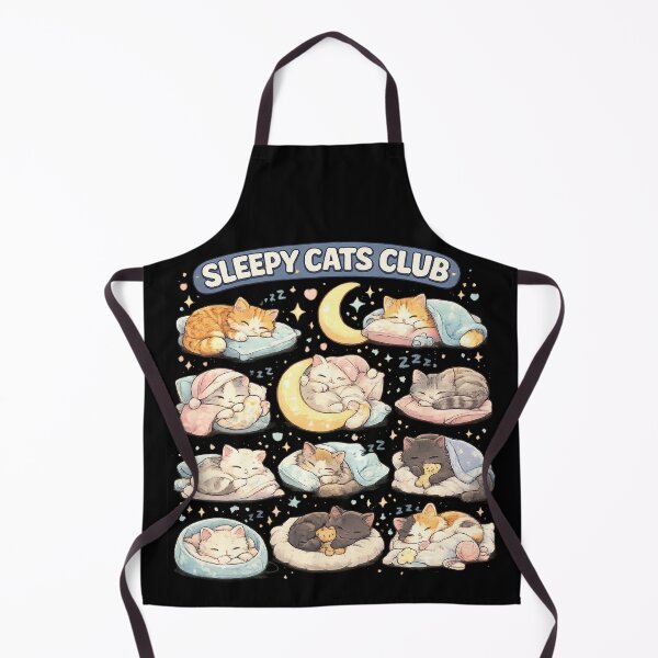 Item preview, Sleepy Cats Club | Cute Sleeping Cat Art designed and sold by GokuCreative .