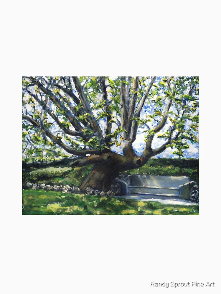 Imagen 6 de 6, Sudadera con capucha con la obra Adamson Home Tree, diseñada y vendida por Randy Sprout Fine Art.