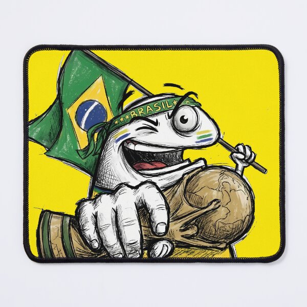 Item preview, Funny Brazil Soccer Fan Flork Meme - Brazilian Football Champion ArtFunny Brazil Soccer Fan Flork Meme - Brazilian Football Champion Art designed and sold by Ayiyi Shop.
