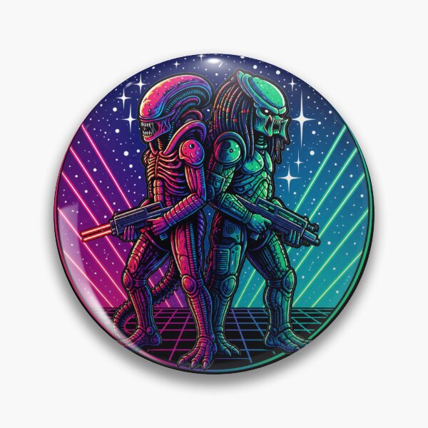 Item preview, Xenomorph Alien and Predator Allies designed and sold by NerdiPop.