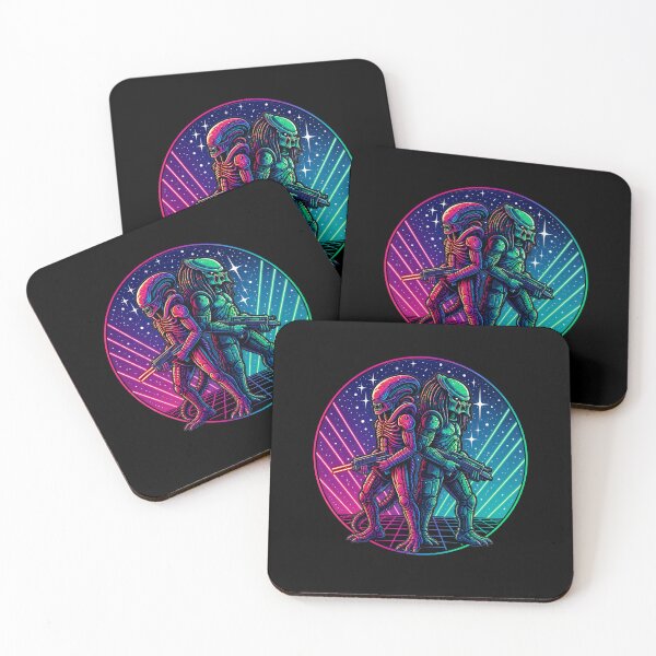 Item preview, Xenomorph Alien and Predator Allies designed and sold by NerdiPop.