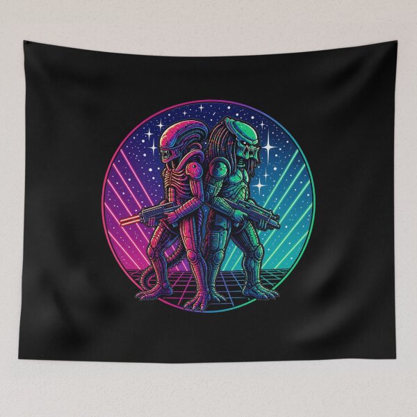 Item preview, Xenomorph Alien and Predator Allies designed and sold by NerdiPop.