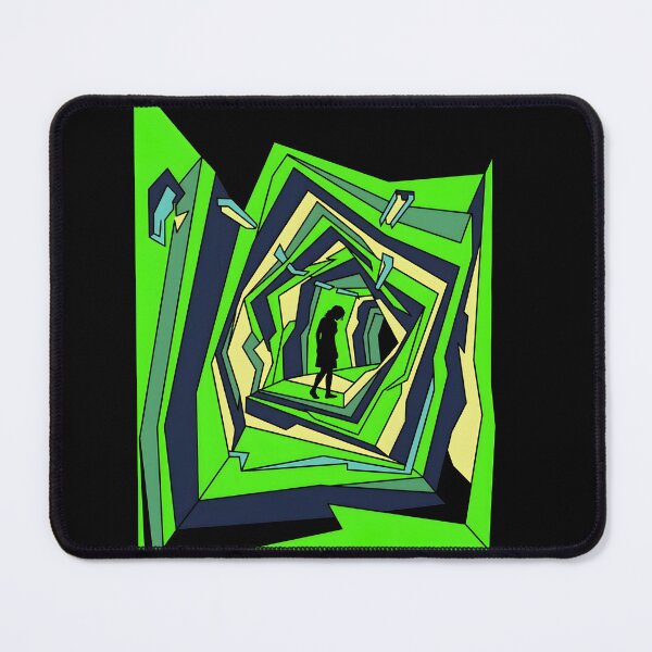 Item preview, Lonely Liminal Hallway Maze Creepy Silhouette Art designed and sold by EKHOAISTORE.