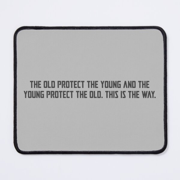 Item preview, The Mandalorian Din Djarin Quote designed and sold by immelissasavin.