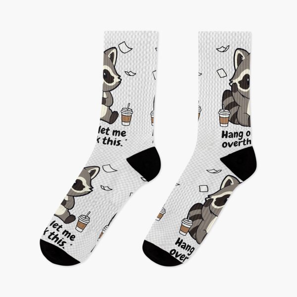 Item preview, Hang On, Let Me Overthink This Raccoon Shirt | Funny Anxiety Humor Gift designed and sold by GalleryPeak.