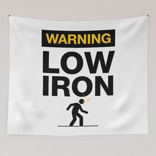 Item preview, Warning Low Iron Shirt - Funny Dizzy Queen Anemia Health Irony Gift designed and sold by EXATEES ⭐⭐⭐⭐⭐.