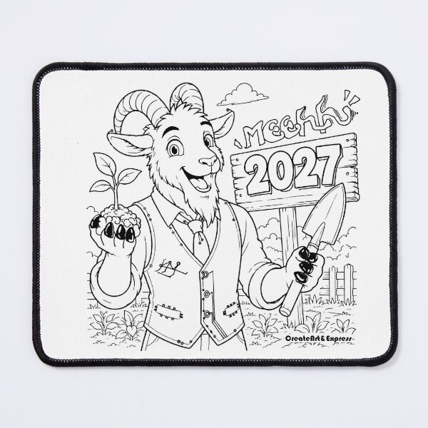 Item preview, 2027 Lunar Goat designed and sold by CreateArt&Express.