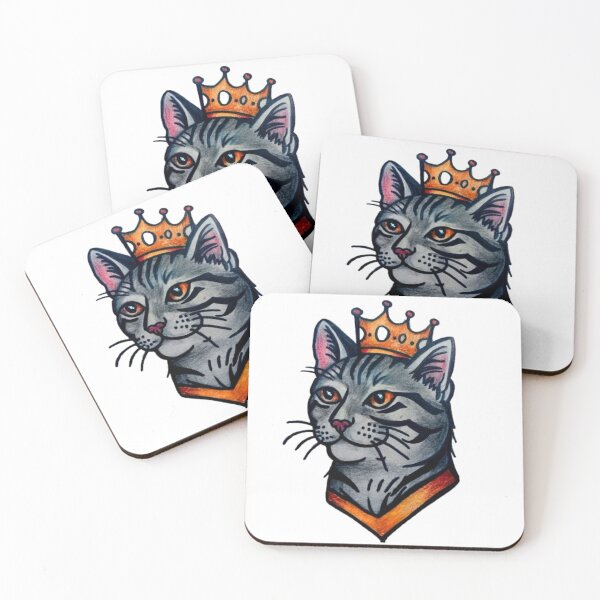 Item preview, Tabby Cat with King's Crown. designed and sold by Ideniquo.