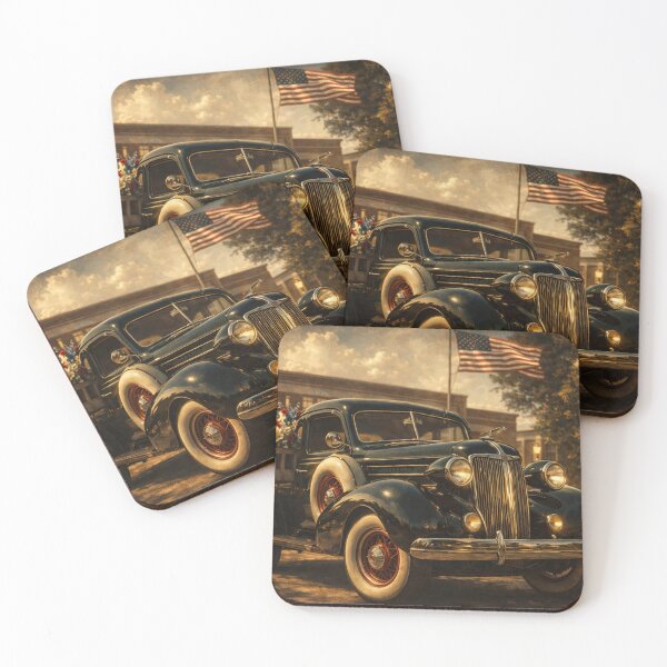 Item preview, Vintage Pickup Truck – Old Money Cinematic Art Print designed and sold by Ve & Co.