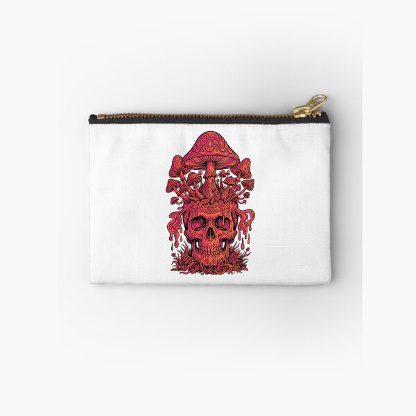 Item preview, Psychedelic Skull Mushroom Dark Art - Trippy Groovy Design designed and sold by InfiniteOrbit.