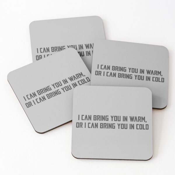 Item preview, The Mandalorian Din Djarin Quote designed and sold by immelissasavin.
