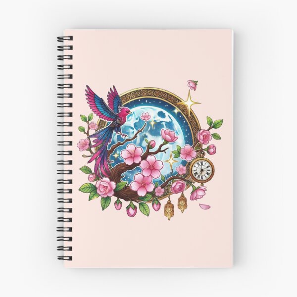 Item preview, Bird Among Cherry Blossoms designed and sold by NerdiPop.