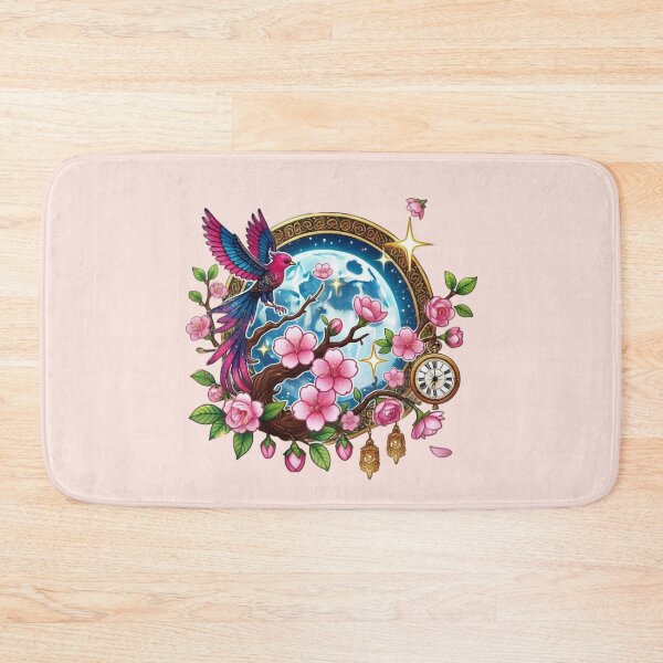 Item preview, Bird Among Cherry Blossoms designed and sold by NerdiPop.
