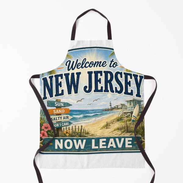Item preview, Welcome to New Jersey Now Leave Funny Beach Sign Shirt | Jersey Shore Vacation Humor designed and sold by Diesel outlaw .