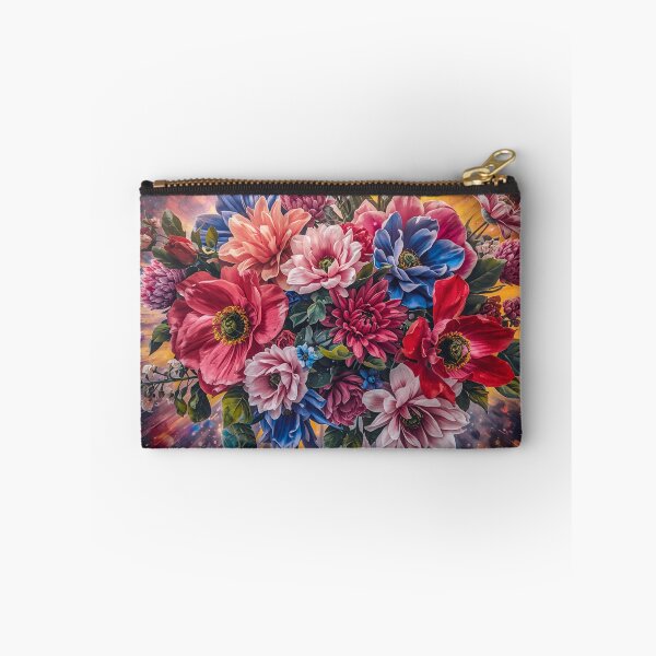 Item preview, Radiant Floral Explosion – Vibrant Bloom Bouquet Art designed and sold by ModernMoodCo.