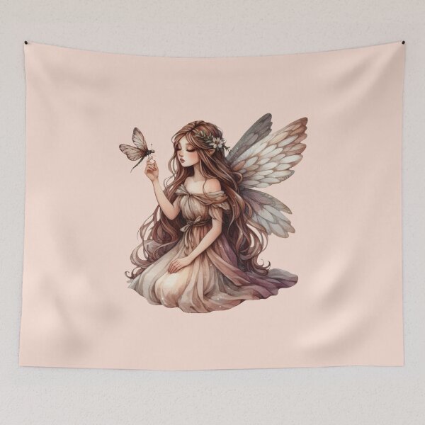 Item preview, Autumn Fairy Fantasy Art designed and sold by NerdiPop.