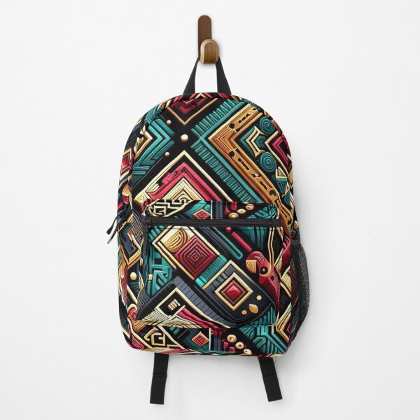 Item preview, African Tribal Pattern – Afrocentric Geometric Design | Cultural Decor & Fashion Print designed and sold by BloomyBCrafts.