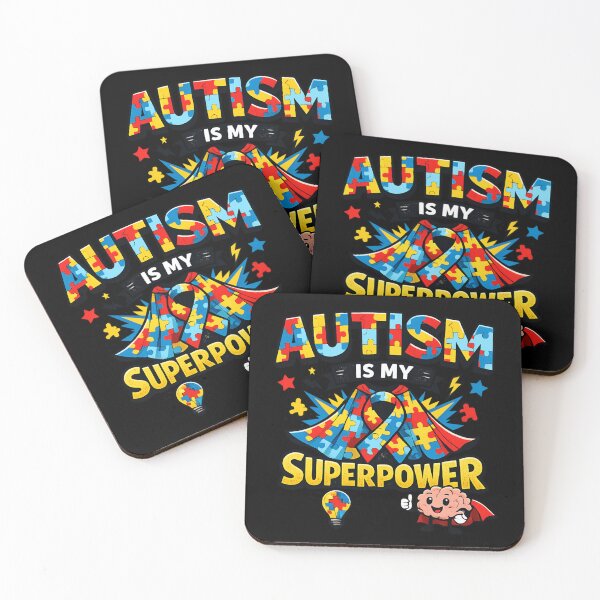 Item preview, Autism Is My Superpower - Puzzle Ribbon Awareness designed and sold by SidTastic .