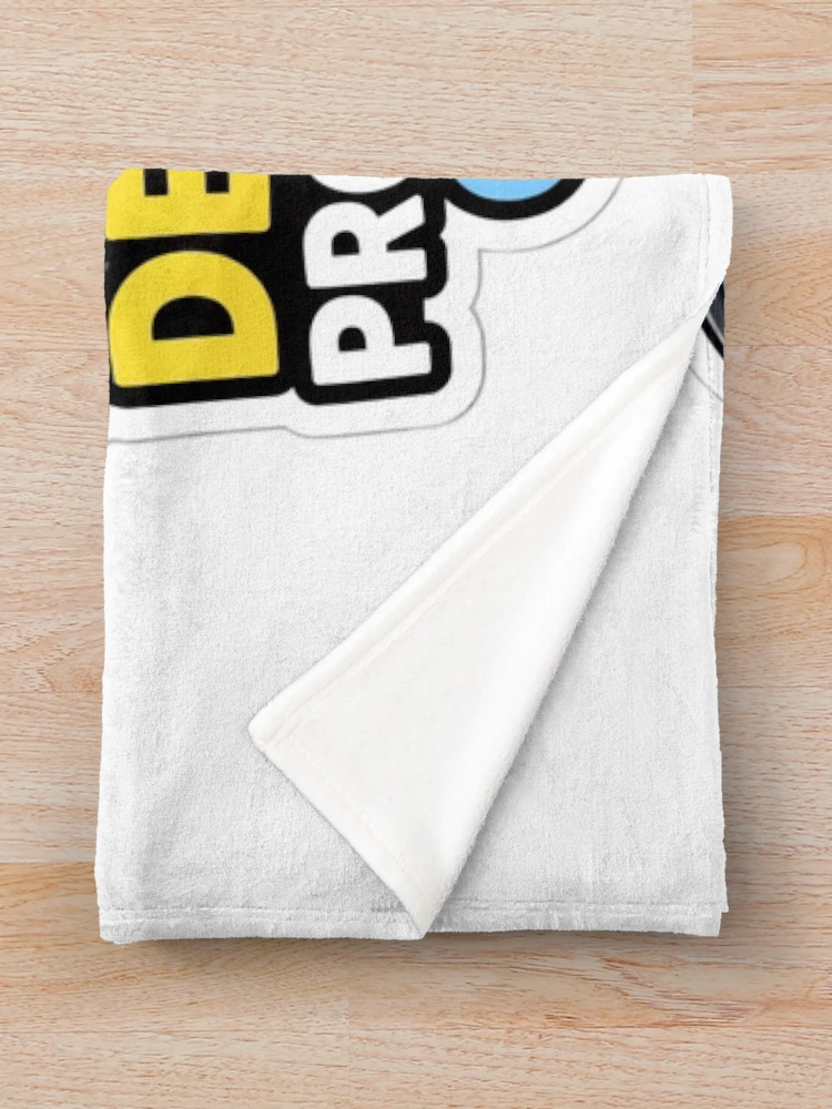 Thumbnail 3 of 6, Throw Blanket, Debugging Professionally Guessing Cute Programmer Humor designed and sold by DebugLab.