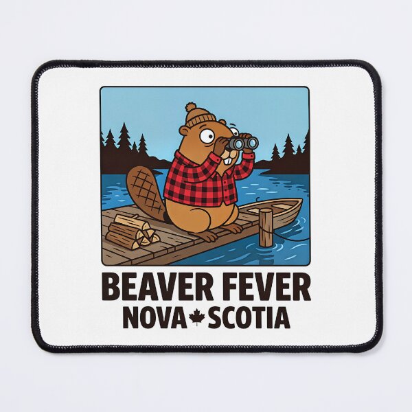 Item preview, Beaver Fever Nova Scotia designed and sold by Wild Creative Art.