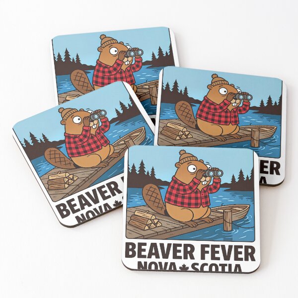Item preview, Beaver Fever Nova Scotia designed and sold by Wild Creative Art.