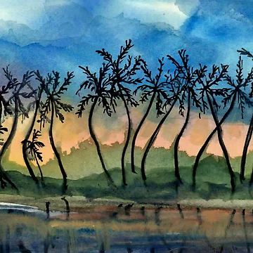 Artwork thumbnail, Good Night Hawaii Two by Randy Sprout Fine Art