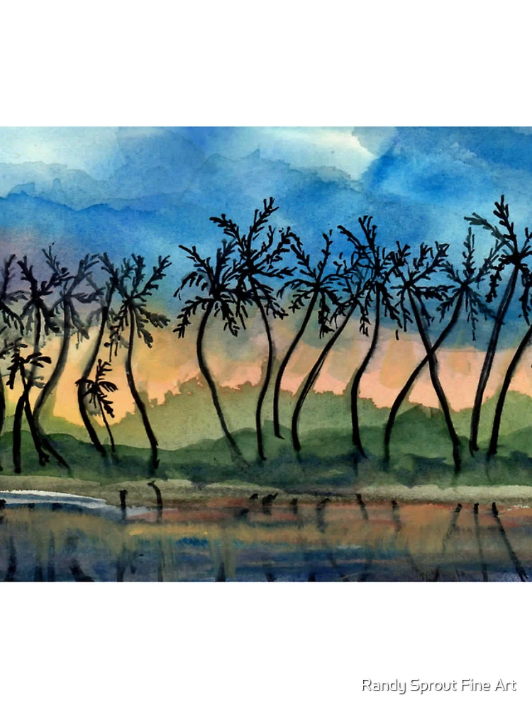 Thumbnail 4 of 4, iPhone Case, Good Night Hawaii Two designed and sold by Randy Sprout Fine Art.