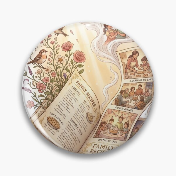 Item preview, Mother's Recipe Book with Family Emotions | Design | T-Shirt designed and sold by Prism-Bubble.