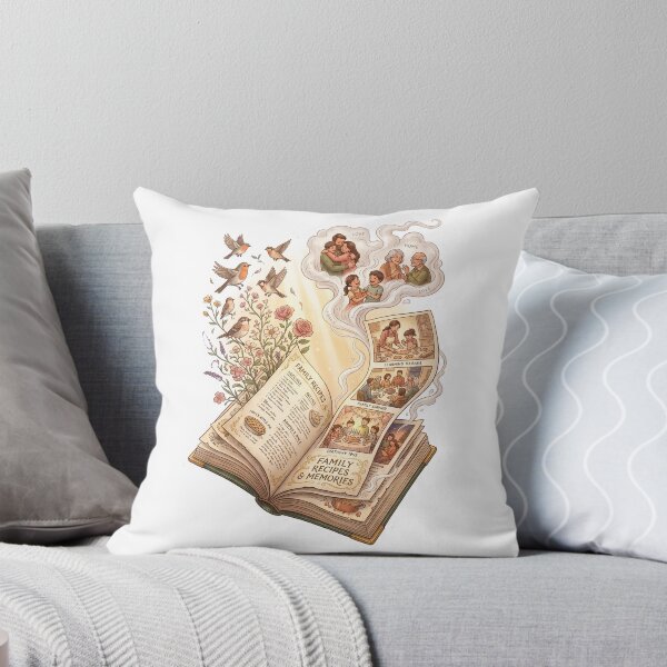 Item preview, Mother's Recipe Book with Family Emotions | Design | T-Shirt designed and sold by Prism-Bubble.