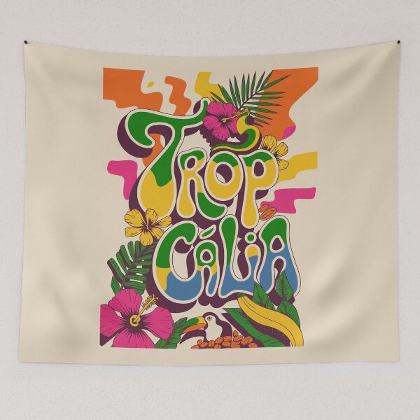 Item preview, Tropicália Brazil – Psychedelic Brazilian Art & Culture Design designed and sold by just-quotes.