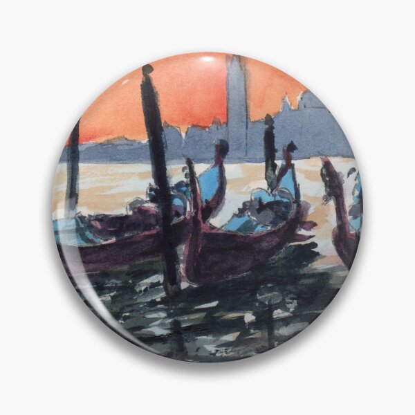 Item preview, Venice Gondolas designed and sold by Randy Sprout Fine Art.