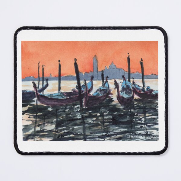 Item preview, Venice Gondolas designed and sold by Randy Sprout Fine Art.