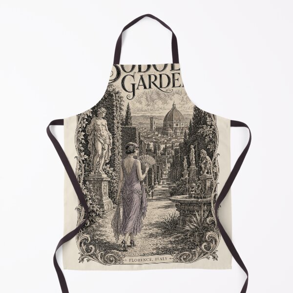 Item preview, Boboli Gardens, Florence, Italy [Wood Engraving] designed and sold by elektronen.