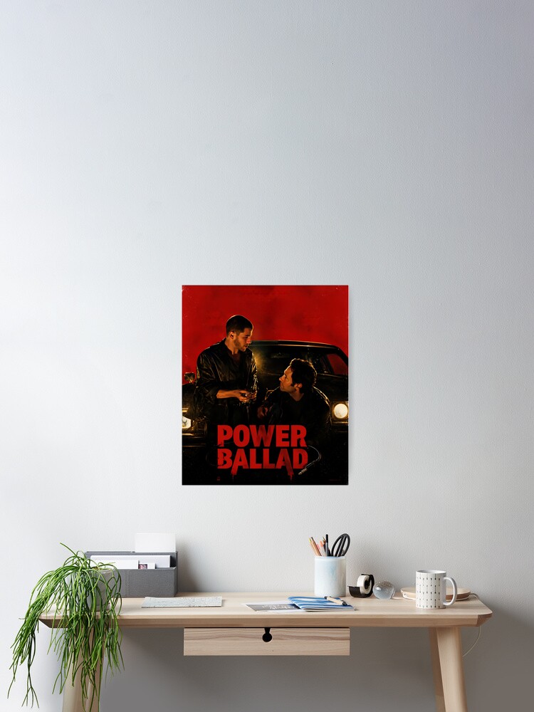 Imagen 2 de 3, Póster con la obra balada poderosa, diseñada y vendida por Zicaffe.