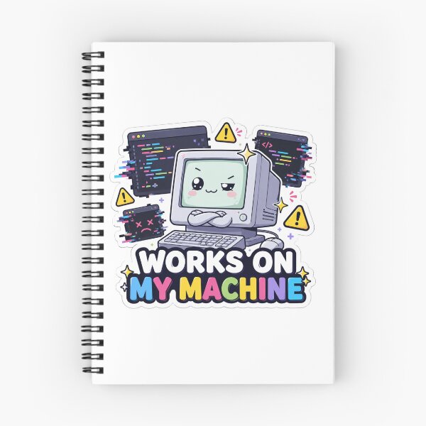 Item preview, Works On My Machine Cute Developer Sarcasm designed and sold by DebugLab.