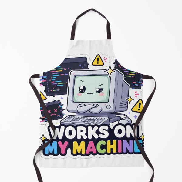 Item preview, Works On My Machine Cute Developer Sarcasm designed and sold by DebugLab.