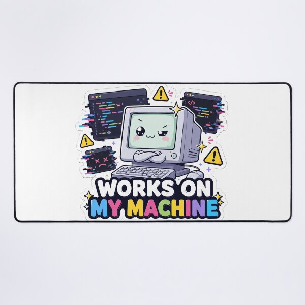 Item preview, Works On My Machine Cute Developer Sarcasm designed and sold by DebugLab.