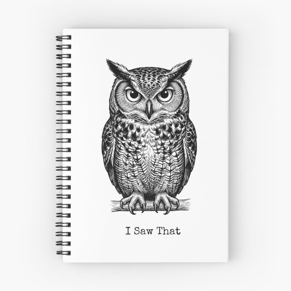 Item preview, OWL — I Saw That designed and sold by lazydogonline.